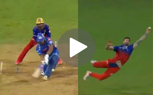 [Watch] Rohit Sharma Throws His Bright Start Again As Topley Grabs A Superman Catch